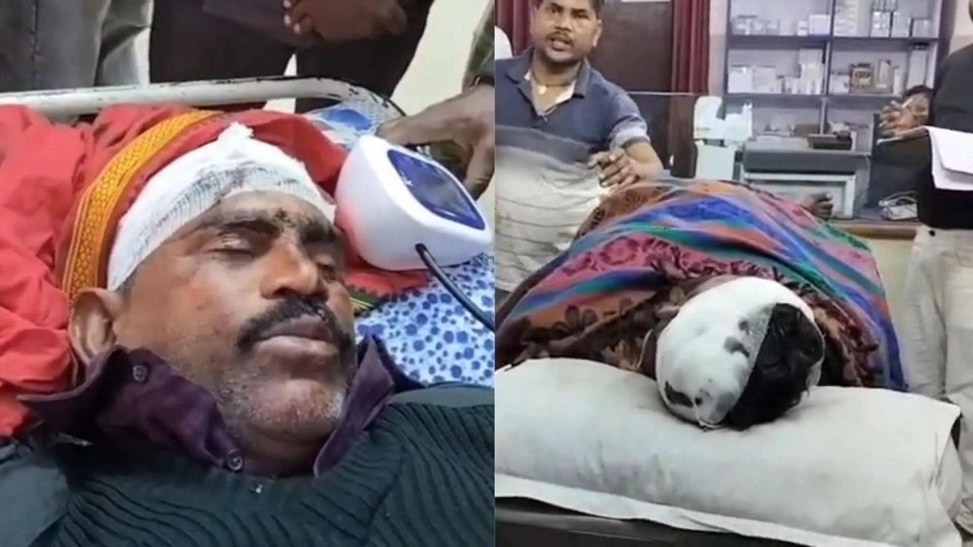 आपसी रंजिश बना दो परिवारों का खूनी संघर्ष, दर्जन भर लोग जख्मी, कई की हालत गंभीर 