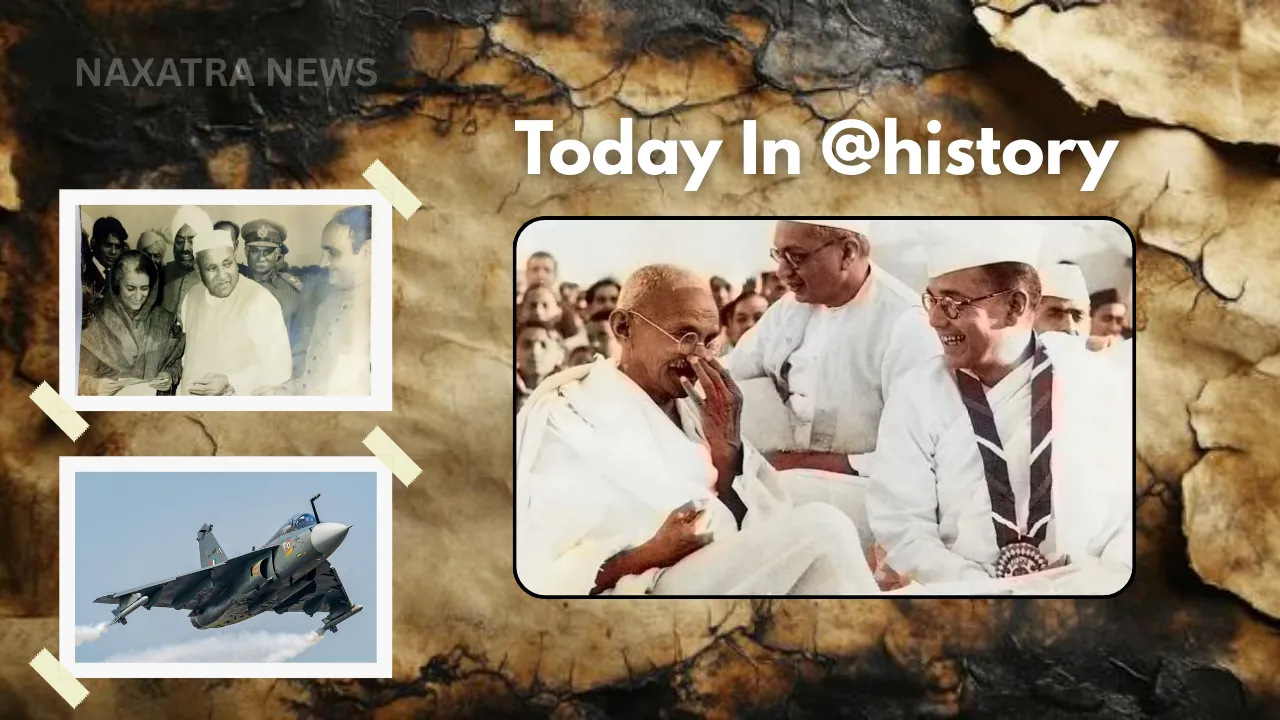 Today In History: सुभाष चंद्र बोस–गांधी मतभेदों का निर्णायक उभार