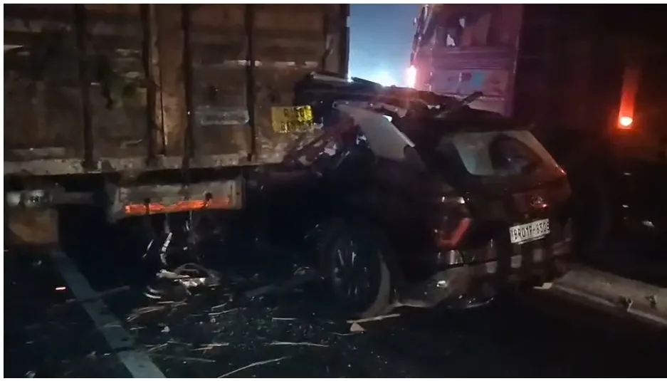 कोहरे का कोहराम: बख्तियारपुर-मोकामा फोरलेन पर 3 गाड़ियां आपस में टकराई... दो की मौत