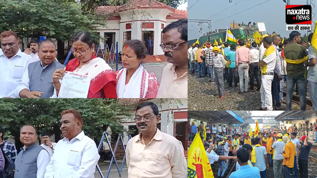 कुड़मी समुदाय के ST में शामिल करने की मांग के खिलाफ राजभवन पहुंचा आदिवासी बचाओ संघर्ष समिति, राज्यपाल को सौंपा ज्ञापन