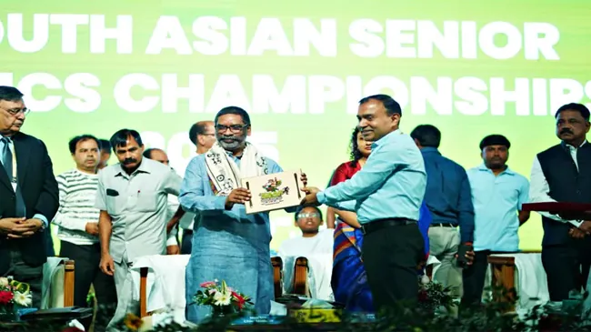 साउथ एशियन एथलेटिक्स चैंपियनशिप 2025 का आगाज, मुख्यमंत्री हेमंत सोरेन ने किया उद्घाटन