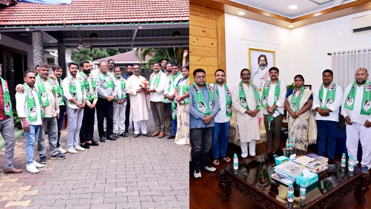 घाटशिला चुनाव में बीजेपी को झटका,  कई नेताओं ने थामा जेएमएम का दामन