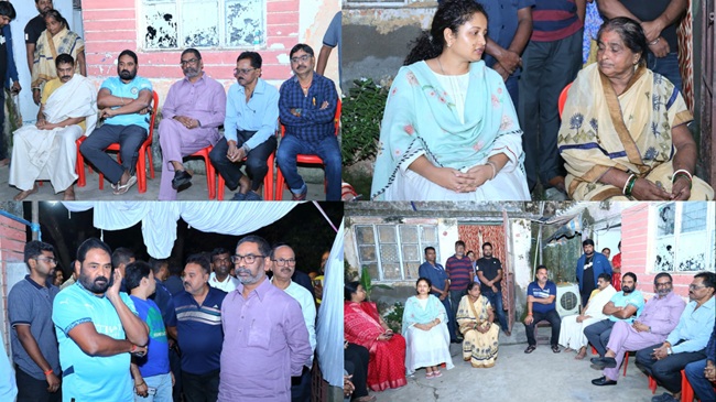 सीएम हेमंत सोरेन ने विनोद कुमार पांडेय की माता के निधन पर जताया दुख, आवास पहुंचकर परिवार को दी सांत्वना