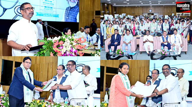 JPSC की ओर से चयनित असिस्टेंट प्रोफेसर और दंत चिकित्सकों को CM हेमंत सोरेन ने सौंपा नियुक्ति पत्र