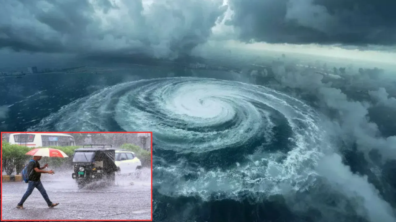 झारखंड में चक्रवाती तूफान मोंथा का असर जारी ! आज इन जिलों में होगी भारी बारिश