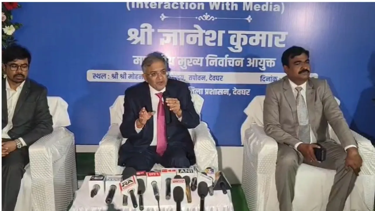 मुख्य निर्वाचन आयुक्त ज्ञानेश कुमार ने बीएलओ से की वार्ता, कहा- झारखंड में भी होगी SIR की प्रकिया