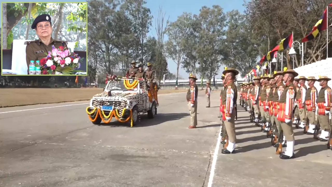 झारखंड सशस्त्र पुलिस-1 ने मनाया 146वां स्थापना दिवस, कार्यक्रम में शामिल हुईं DGP तदाशा मिश्रा    