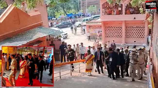 धर्मनगरी गया पहुंची राष्ट्रपति द्रौपदी मुर्मू, अपने पूर्वजों का किया पिंडदान