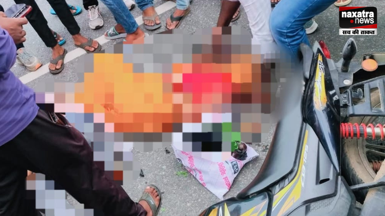 बाइक ने ट्रक को मारी टक्कर, युवक की हुई मौत