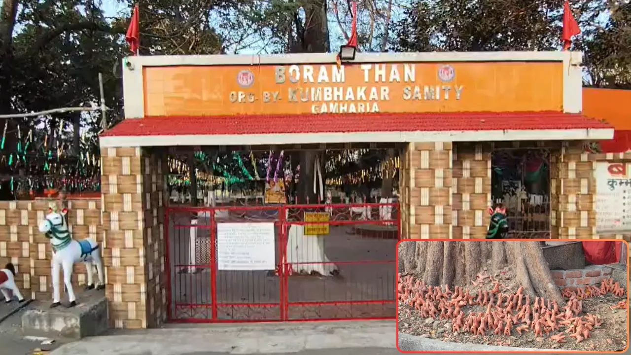 झारखंड का एक अनोखा मंदिर... जहां प्रसाद के रुप में चढ़ाया जाता है घोड़ा !