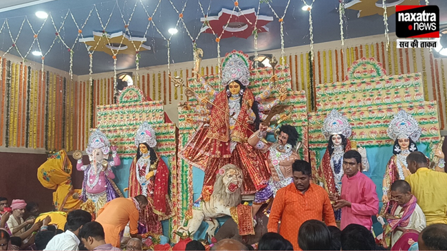 शारदीय नवरात्रः सावन की रुत है आजा मां, हम झूला तुझे झूलाएंगे...भजनों में सराबोर हुआ गिरिडीह