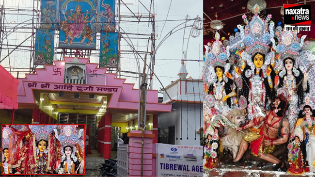 नवरात्रों में भक्तों को स्वाभाविक मुद्रा में मिलता है गिरिडीह की "बड़ी मां" का आर्शीवाद