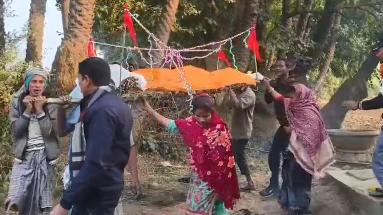 प्रेम विवाह कर फरार हुई मां, अब पिता की मौत से अनाथ हुई 10 साल की सुगंधि 