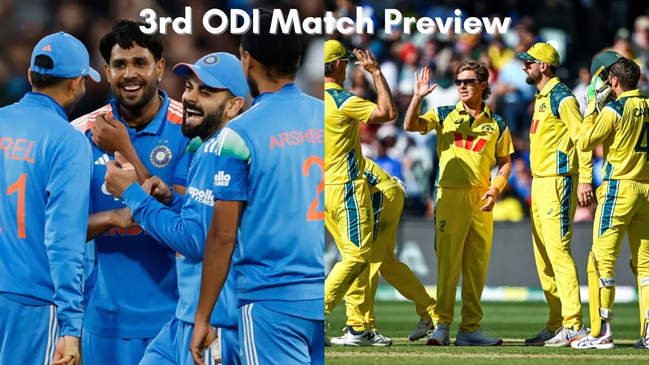 3rd ODI प्रीव्यू: Ind vs Aus, जानिए कैसी रह सकती हैं परिस्थितियां !
