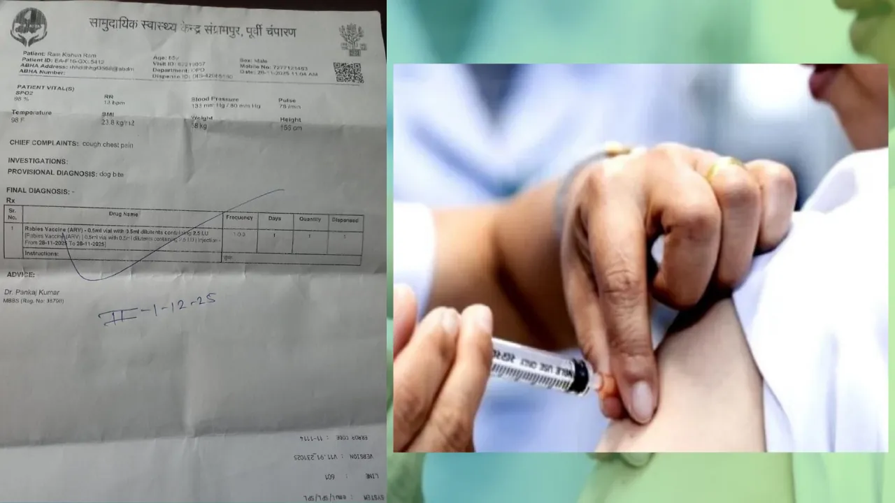 खांसी और छाती दर्द का इलाज के लिए पहुंचा था मरीज, डॉक्टर ने दिलवा दी 'Dog बाइट' की सुईं !