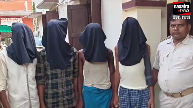 गोलीबारी की घटना पर मुंगेर पुलिस की बड़ी कार्रवाई, 4 लोगों को किया गिरफ्तार