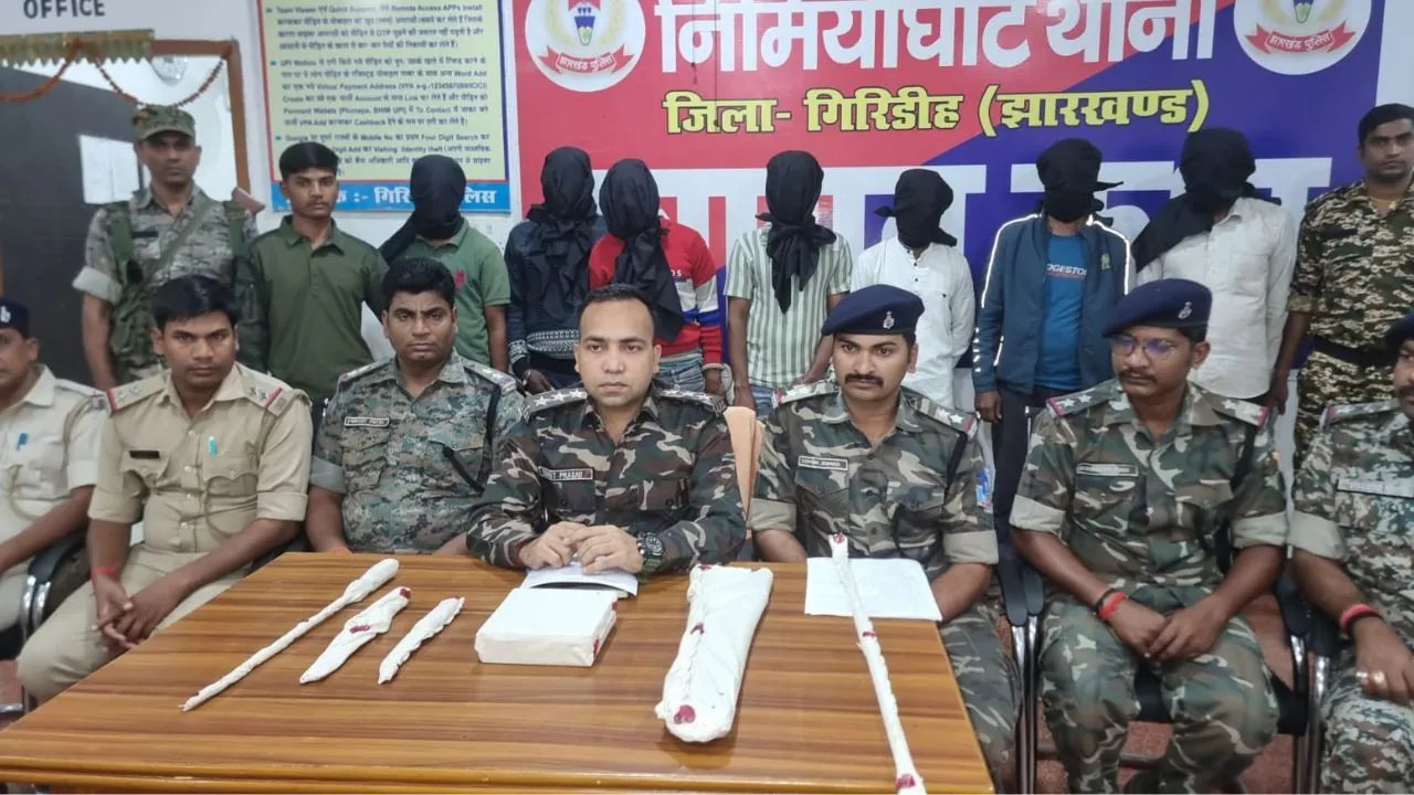 किराना कारोबारी के घर हुई चोरी का खुलासा, नकद के साथ पुलिस ने सात लोगों को दबोचा 