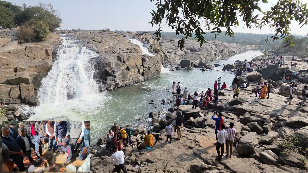 बदल जाएगी गिरिडीह के उसरी जलप्रपात की सूरत, मंत्री सुदिव्य कुमार, DC और DFO ने रखा बदलाव का ईंट