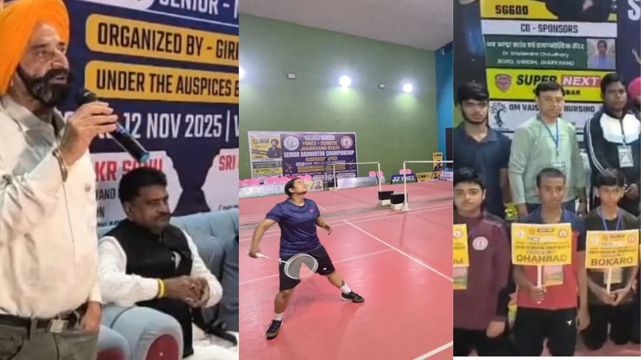 बैडमिंटन एसोसिएशन और सलूजा गोल्ड का तीन दिवसीय बैडमिंटन टूर्नामेंट शुरू, कई जिलों के खिलाडी हुए शामिल
