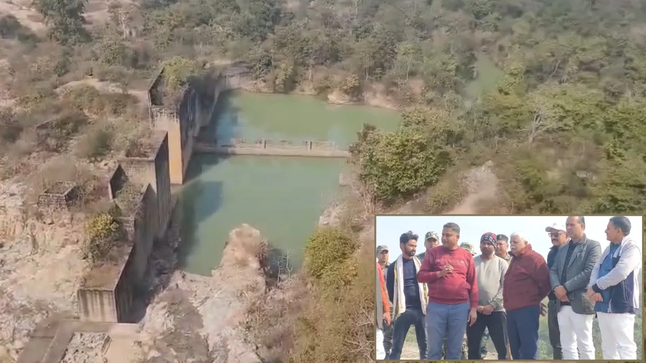 सांसद बी.डी. राम ने किया मंडल डैम परियोजना का स्थल निरीक्षण, दिसंबर तक कार्य पूरा कराने का दिया निर्देश   