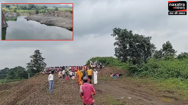 रामगढ़ में पत्थर माइंस के पोखर में डूबने से एक युवक की मौत, मुआवजा राशि की मांग को लेकर ग्रामीण कर रहे प्रदर्शन