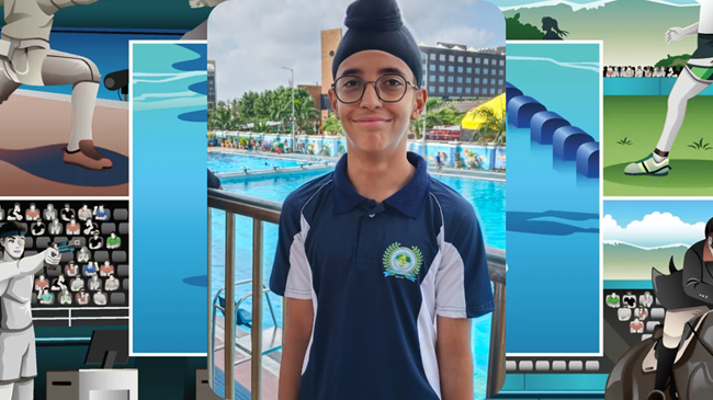 इंदौर में आयोजित पेंटाथलॉन राष्ट्रीय प्रतियोगिता में गिरिडीह के जपजीव सिंह सलूजा का चयन