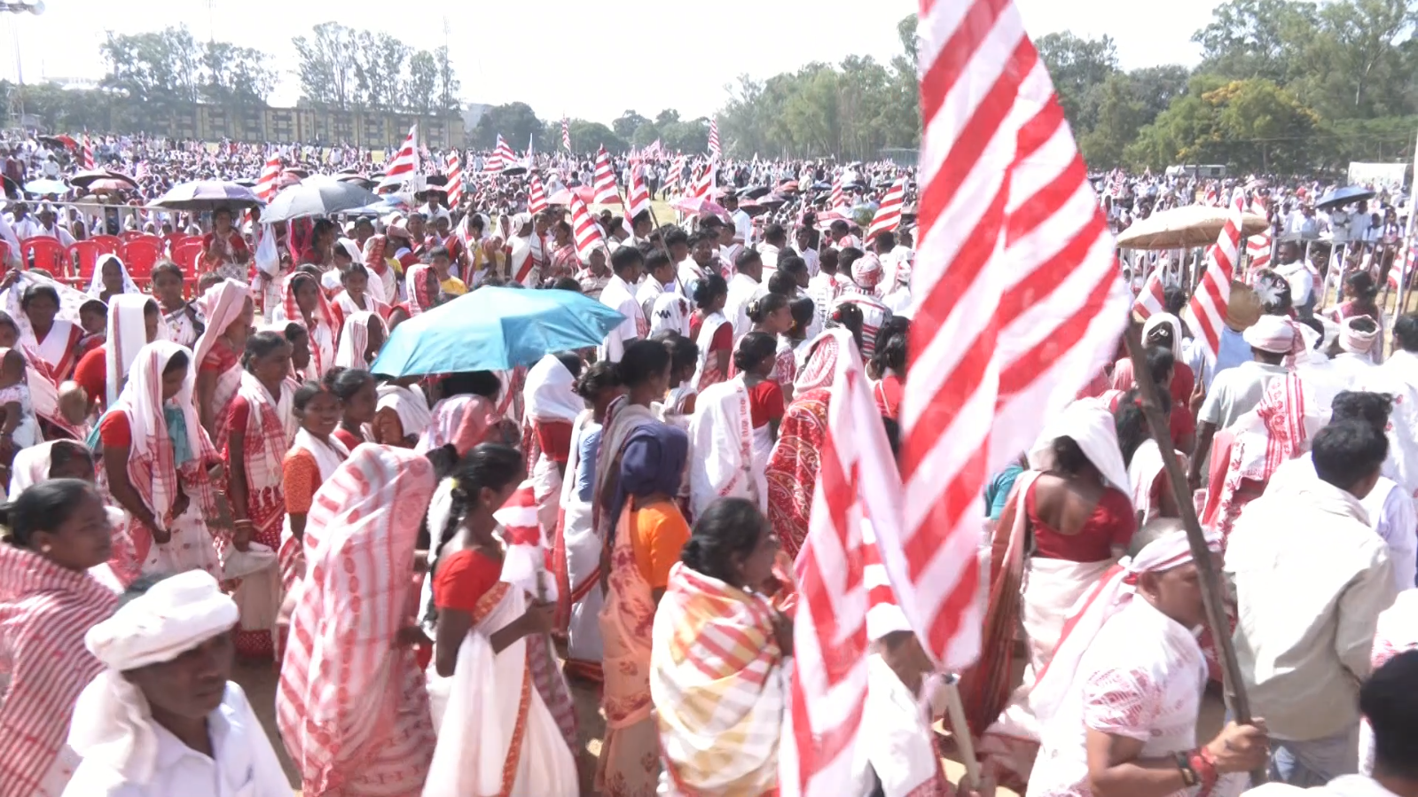 रांची में आदिवासी हुंकार रैली, कुड़मी एसटी मांग के विरोध में उमड़ा जनसैलाब