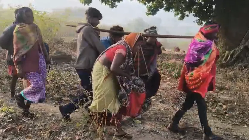 सिस्टम बेबस, मानवता शर्मसार: सड़क नहीं, इलाज नहीं, गर्भवती महिला की तड़प तड़पकर हो गई मौत