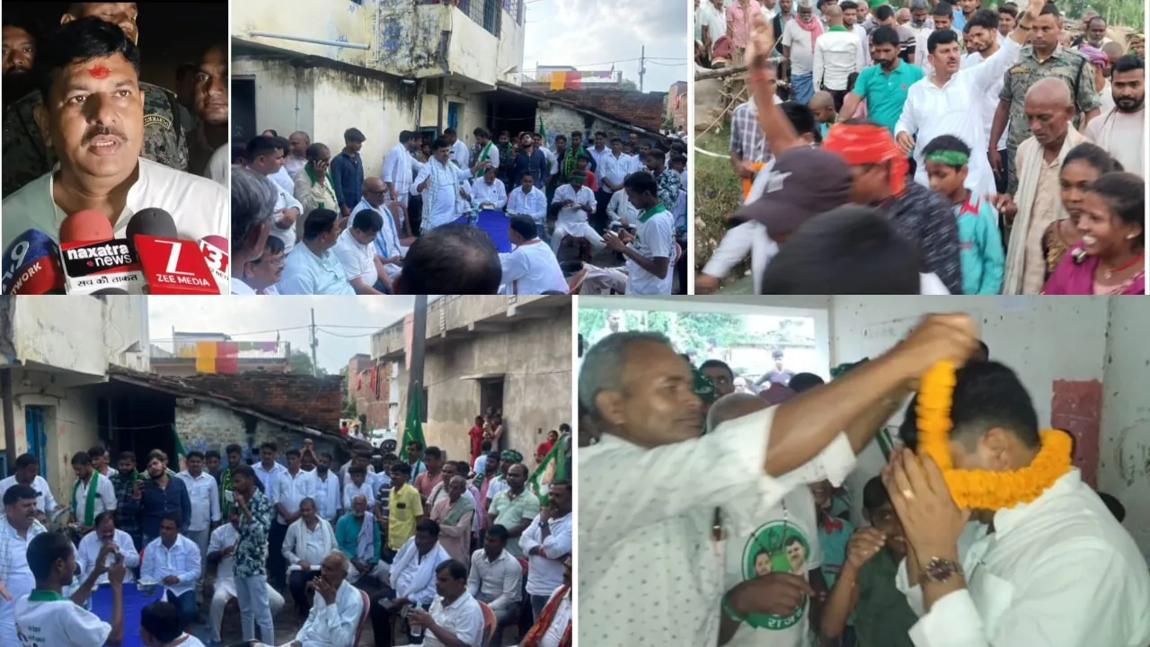 विजय सम्राट ने अपने विधानसभा क्षेत्र के एक दर्जन गांव में चलाया जनसंपर्क अभियान, लोगों से की वोट की अपील