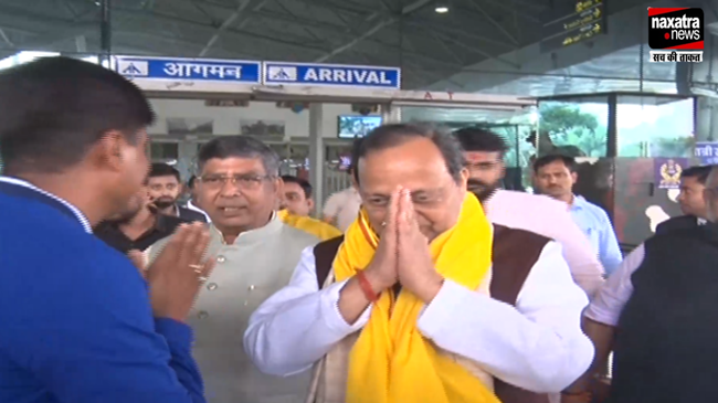 एक दिवससीय दौरे पर रांची पहुंचे राष्ट्रीय महामंत्री सह सांसद अरूण सिंह