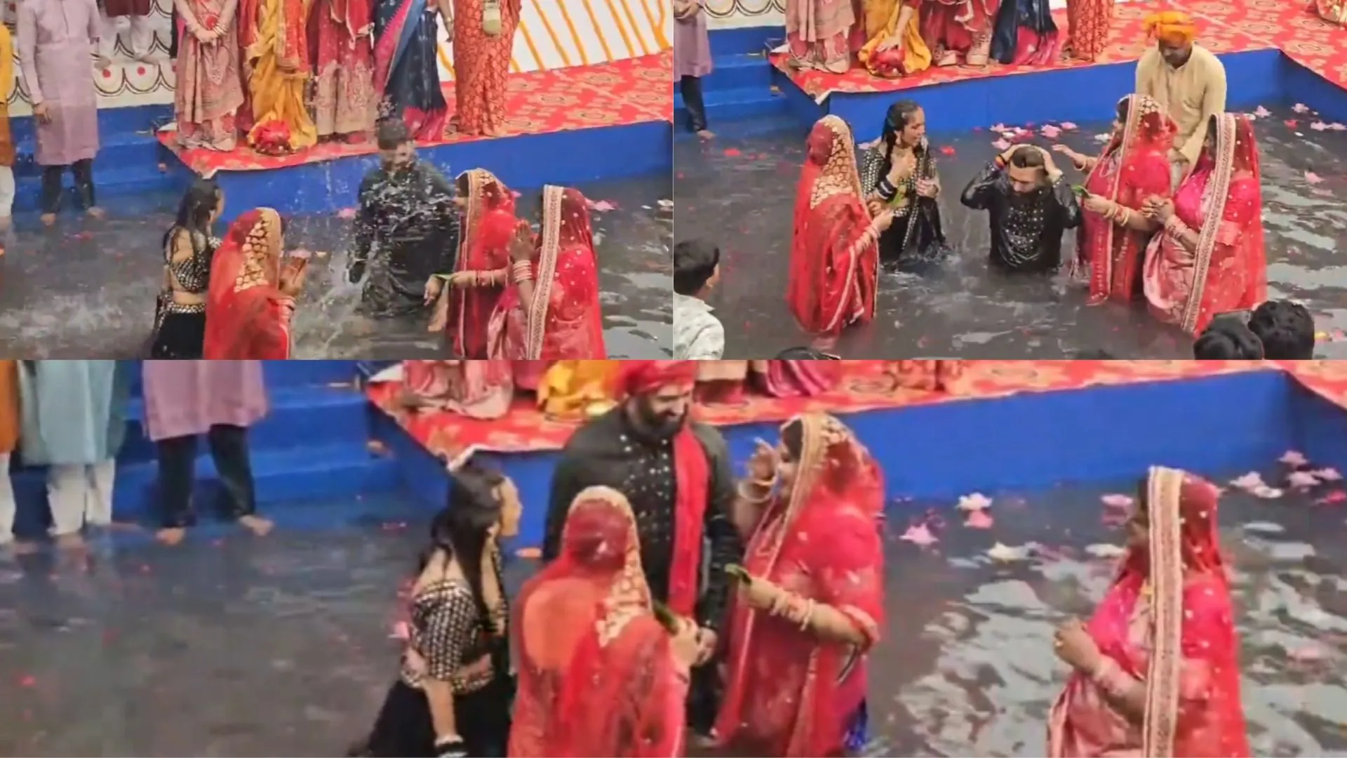 धूमधाम से चिराग पासवान ने मनाया छठ पूजा, घाट पर पानी में मस्ती करने का वीडियो वायरल