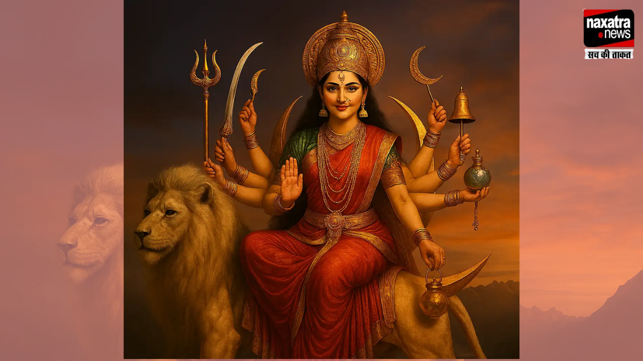 देवी चंद्रघंटा को समर्पित है नवरात्रि का तीसरा दिन, जानें इस दिन की आध्यात्मिक महत्व