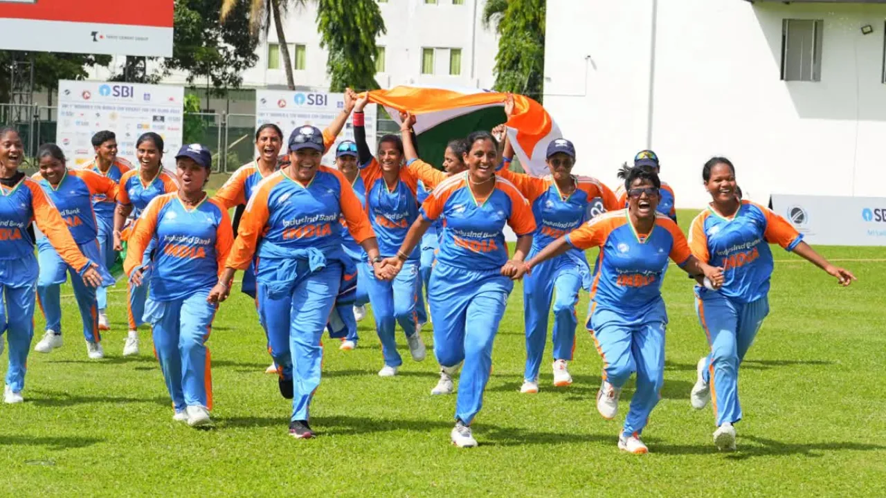 भारत की बेटियों ने फिर रचा इतिहास ! भारतीय महिला ब्लाइंड टीम ने जीता टी-20 वर्ल्ड कप का खिताब