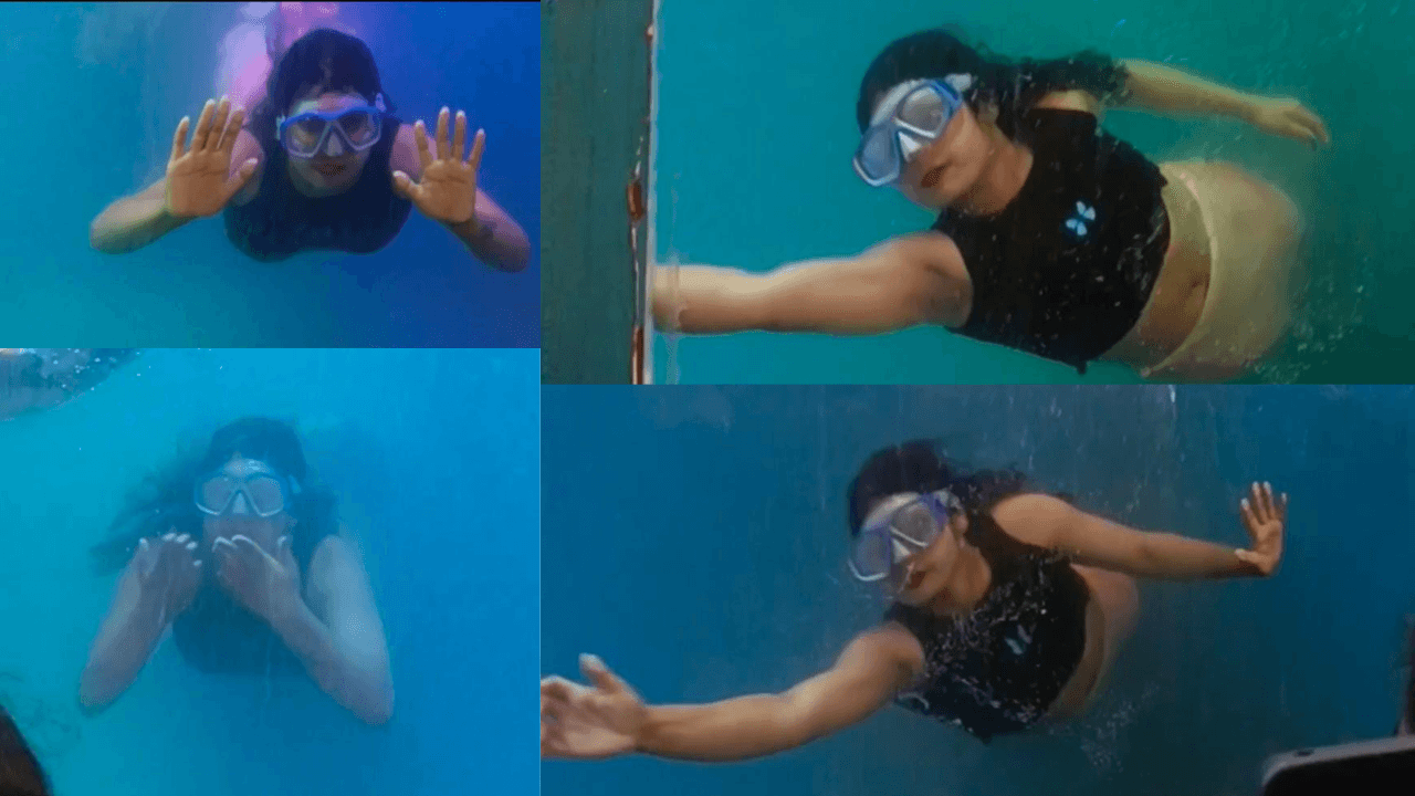 गोड्डा मेले में पहली बार रशियन जलपरी का जलवा ! पानी के अंदर से करती हैं हाय-बाय अनोखा नज़ारा