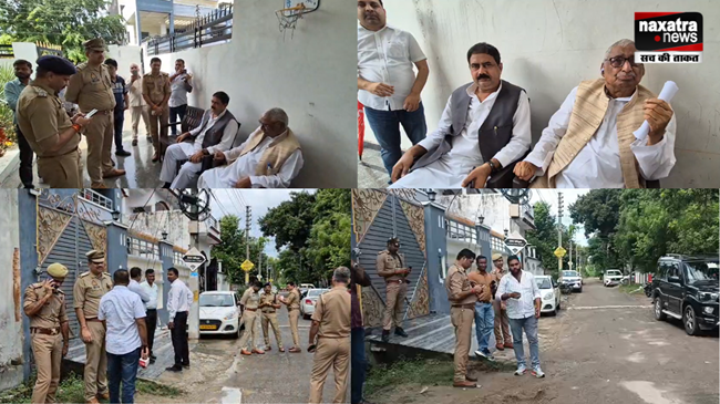 सपा नेता को किया गया हाउस अरेस्ट, सियासत गर्म